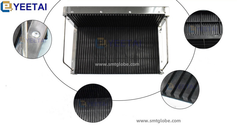 ESD PCB Turnover Rack details