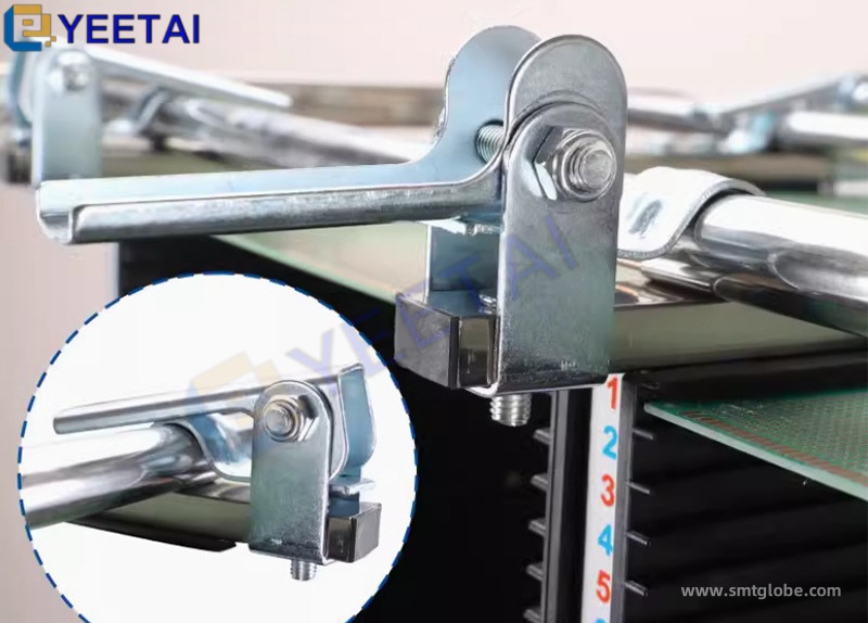 ESD PCB trolley width adjust