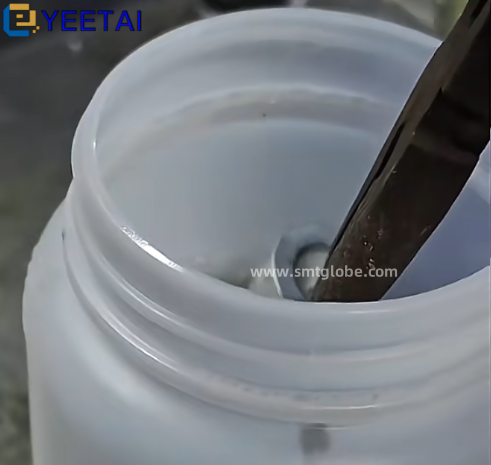Wave soldering nozzle cleaning
